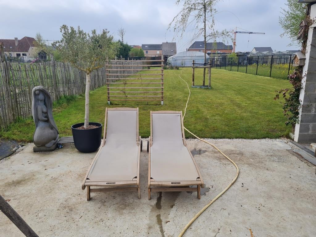 Houten ligbedden, Tuin en Terras, Ophalen
