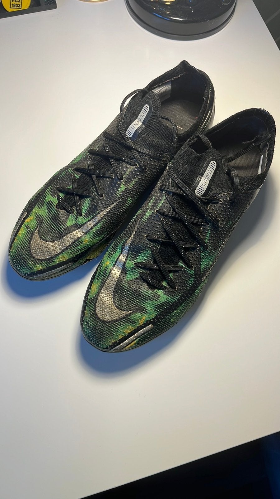 Nike Phantom GT Elite vert/noir taille - 41, Sports & Fitness, Football, Envoi, Utilisé, Chaussures