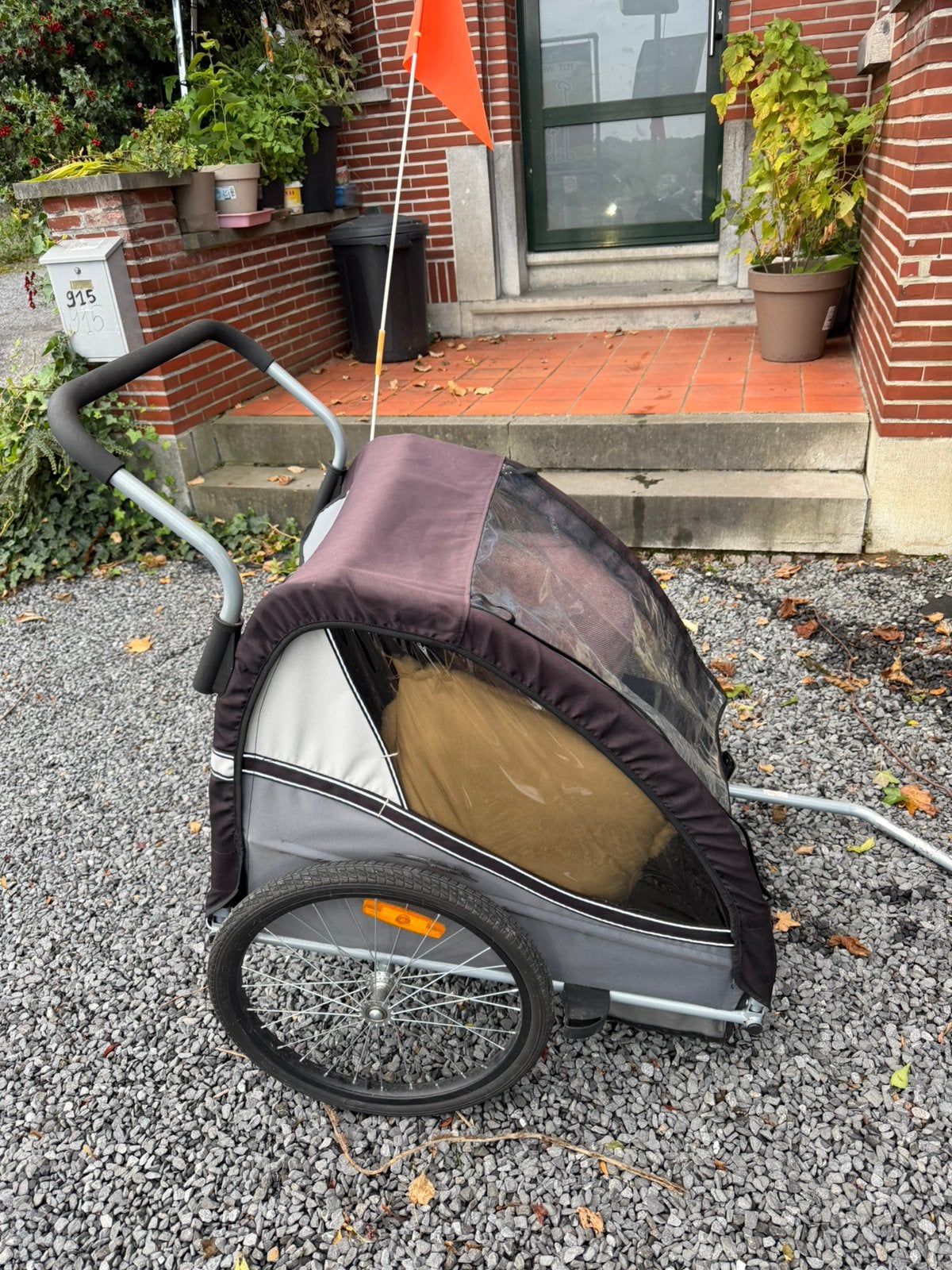 Remorque à vélo et poussette 2 en 1 Kesser pour enfants, Enlèvement, Comme neuf