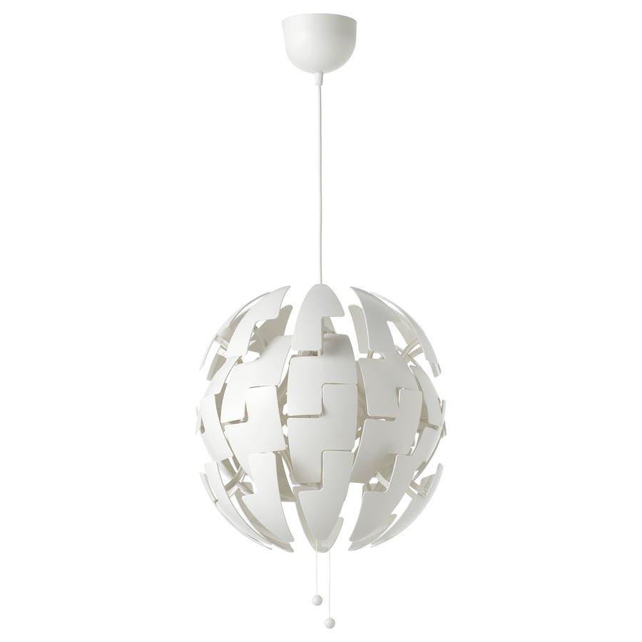 Hanglamp wit (IKEA PS 2014) met led lamp (meer kleurig), Huis en Inrichting, Lampen | Hanglampen, Ophalen, Kunststof, Gebruikt