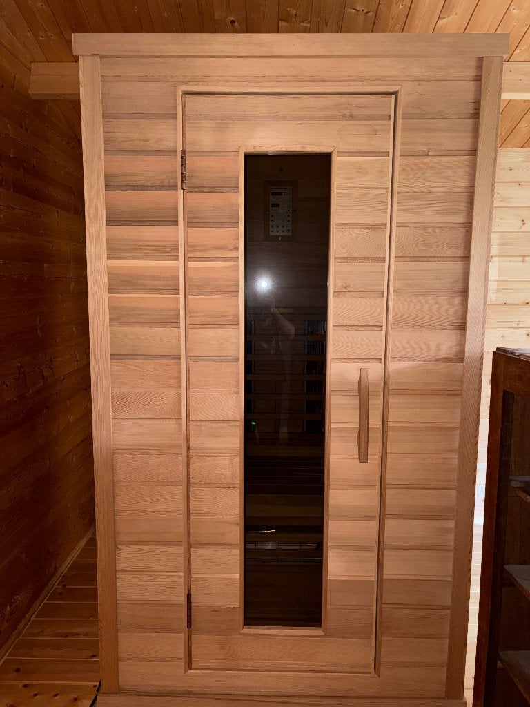cabine infrarouge SAUNA, Enlèvement, Comme neuf, Infrarouge, Sauna complet