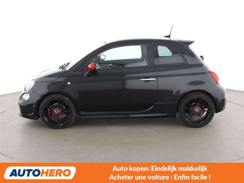 Abarth 595 1.4 Pista (bj 2019), Auto's, Voorwielaandrijving, Stof, Gebruikt, Zwart