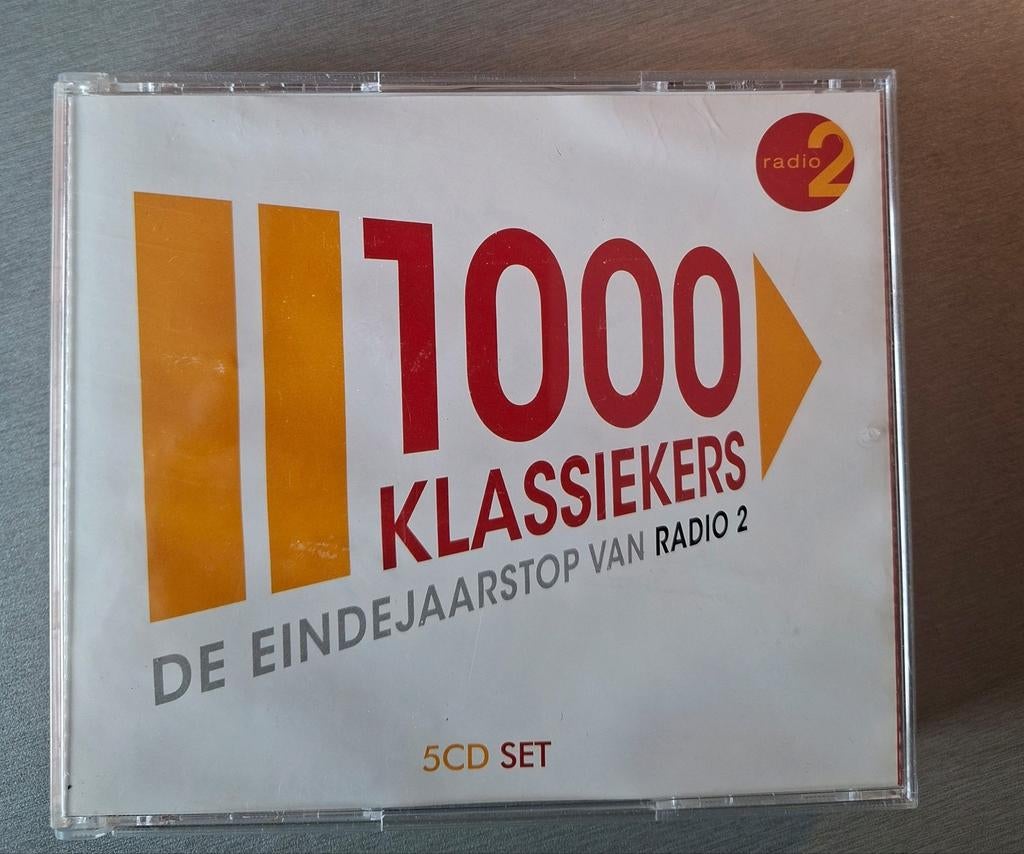 5cd box. 1000 klassiekers.  Vol. 1 (Radio 2)., Cd's en Dvd's, Ophalen of Verzenden, Gebruikt
