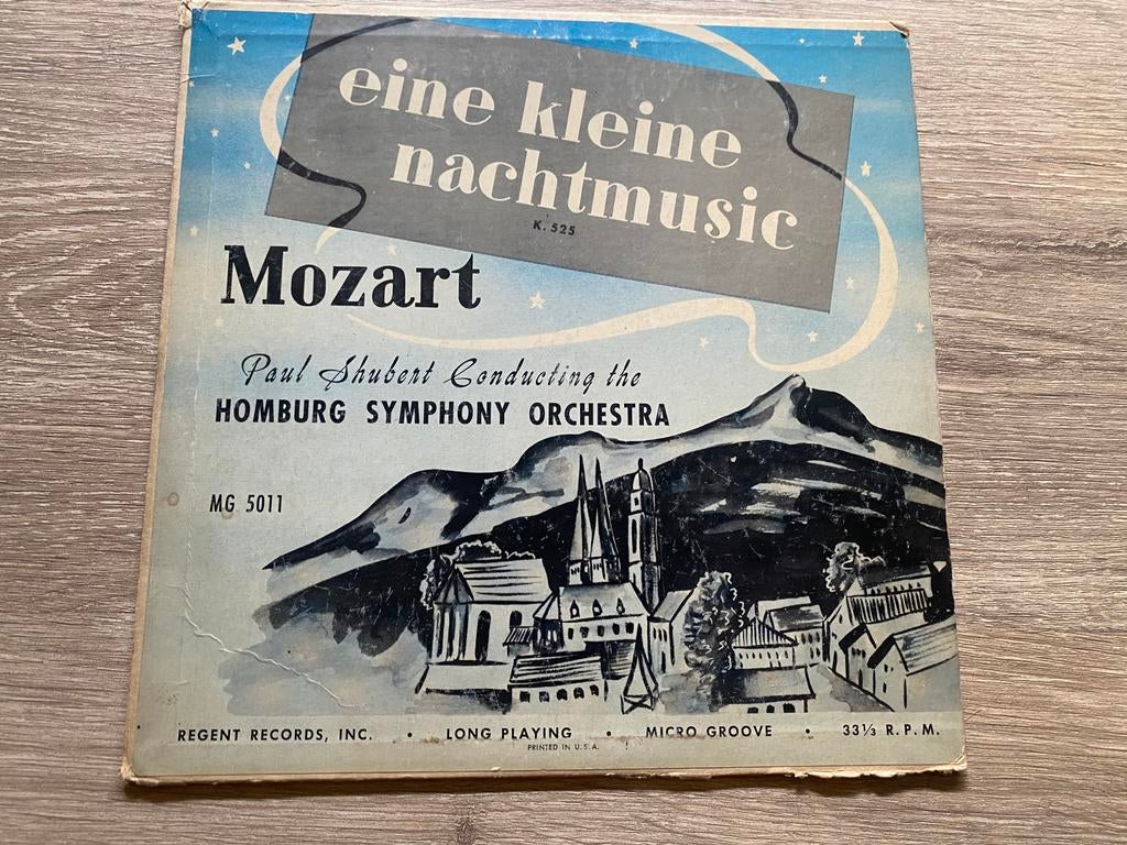 LP Mozart - Une petite musique de nuit - 10 pouces, CD & DVD, Enlèvement ou Envoi, Comme neuf, 10 pouces