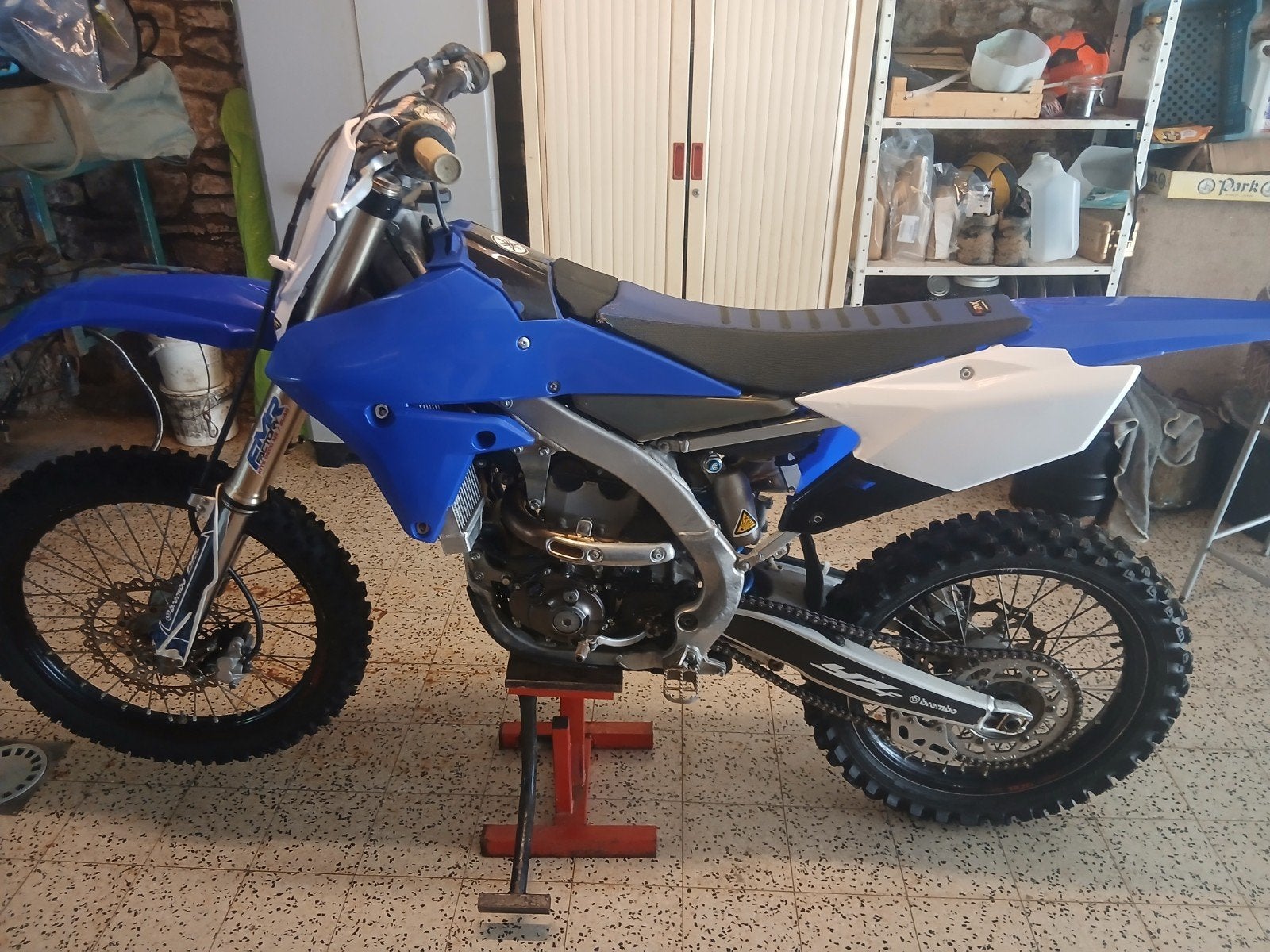 yamaha yzf 250 2017 + remorque trois rails, 250 cc, Occasion, Particulier, Crossmotor