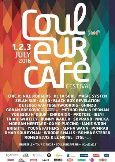 2 e-tickets Couleur café vendredi 26/06 - 75 EUR