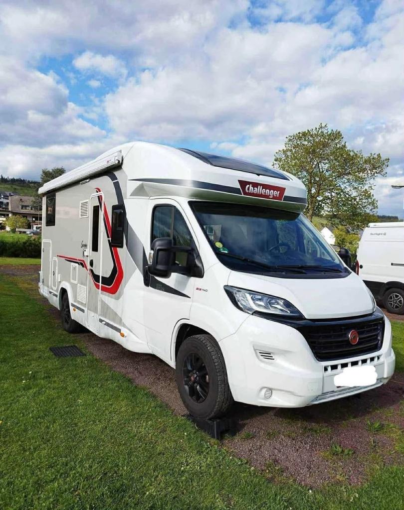 Mobilhome Challenger 337 Graphite VIP, Auvent, Jusqu'à 5, Fiat, Diesel