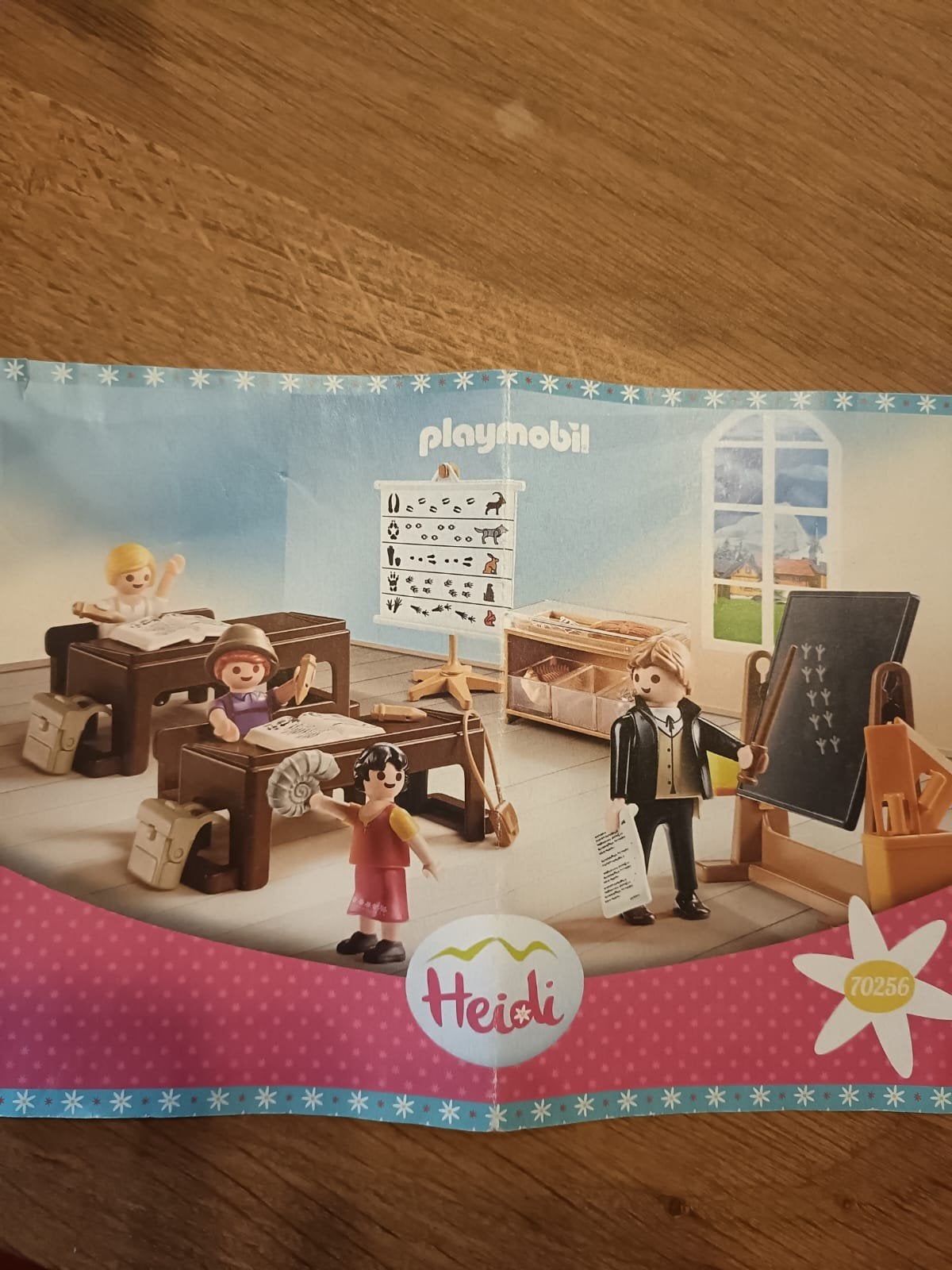 Heidi op school Playmobil, Ophalen