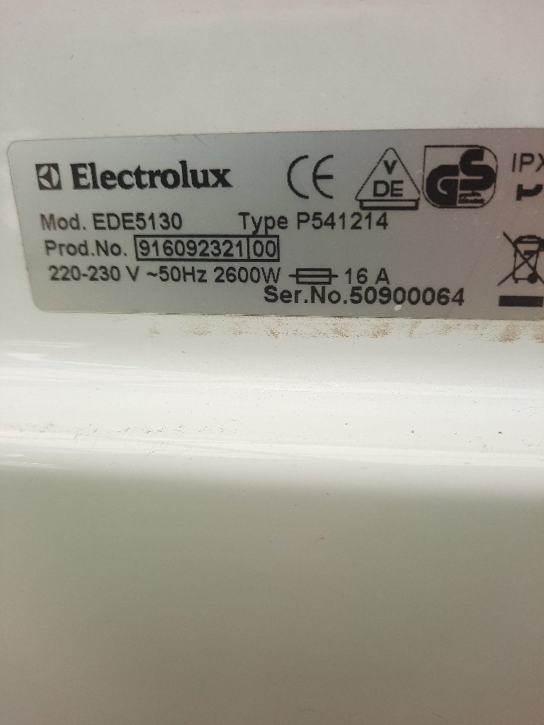 Droogkast merk Electrolux in goede staat.  Inhoud 5 kg., Electroménager, Sèche-linge, 4 à 6 kg, Enlèvement, Utilisé, Évacuation d'air