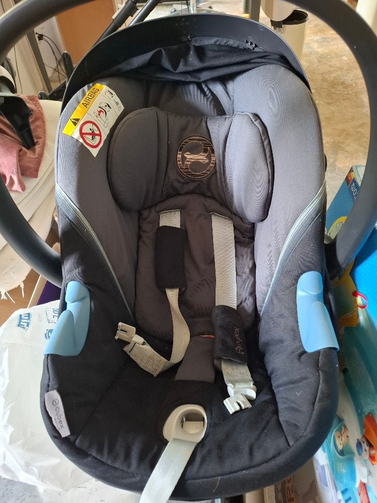 Autostoel Cybex anton m i-size, Overige merken, Autogordel of Isofix, Gebruikt, Verstelbare rugleuning