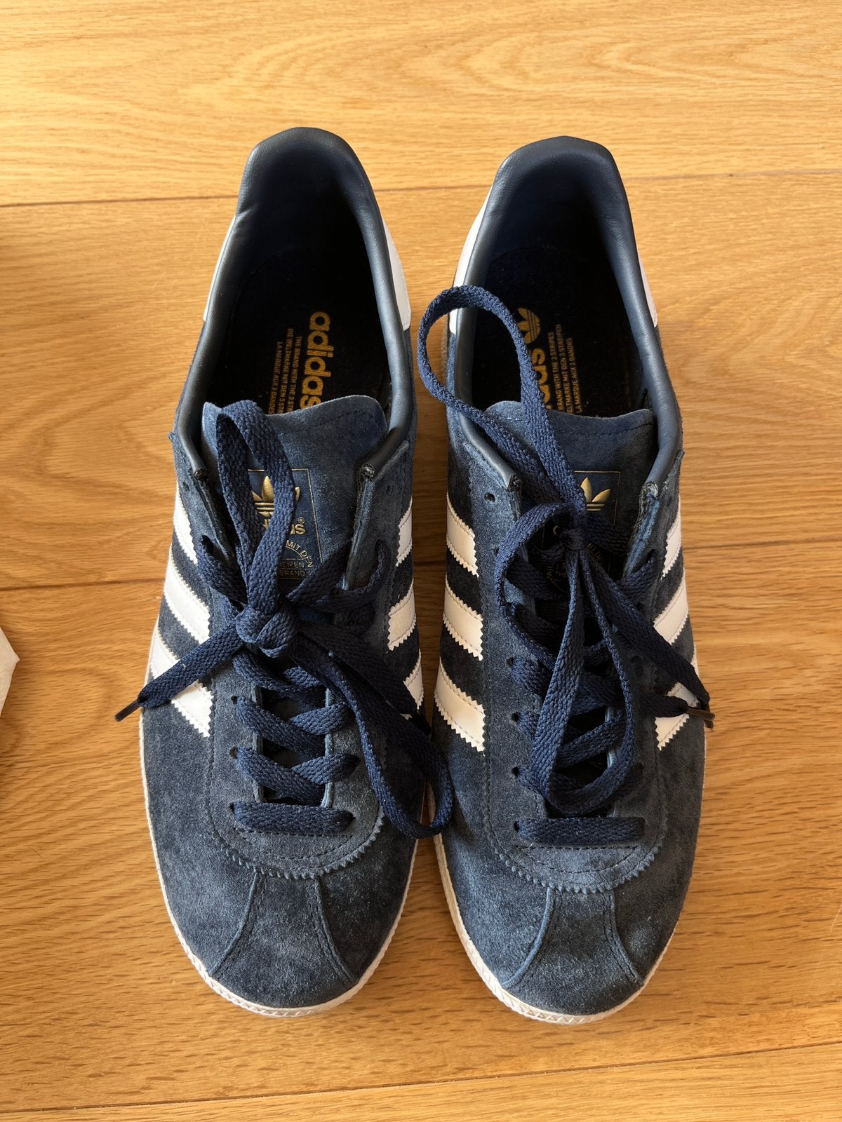 Baskets Adidas Munchen bleues, Comme neuf, Enlèvement, Bleu, Baskets