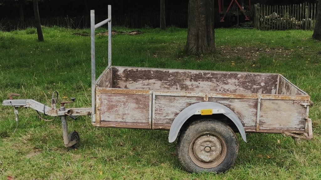 Aanhangwagen vintage / aanhanger, Autos : Divers, Remorques, Utilisé, Enlèvement