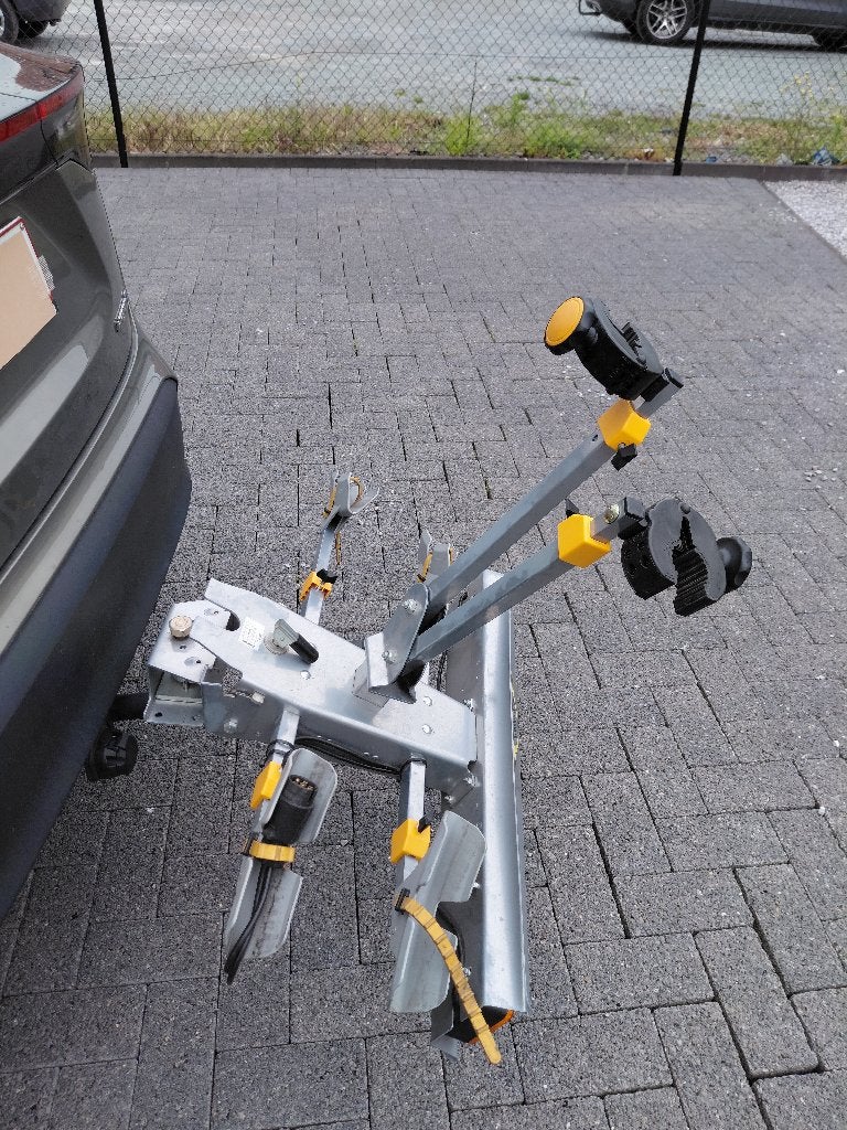Fietsdrager, Auto diversen, Fietsendragers, Ophalen, 2 fietsen, Gebruikt, Trekhaakdrager