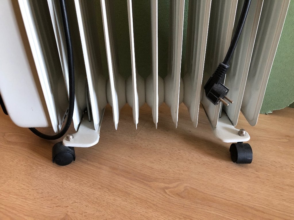 Olieradiator op elektriciteit, Doe-het-zelf en Bouw, Verwarming en Radiatoren, Ophalen, 30 tot 80 cm, Hoog rendement (Hr), Radiator