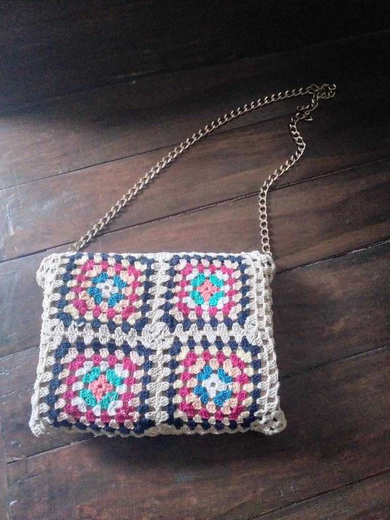 Magnifique sac à main en crochet Gianfranco Ferre, Envoi, Utilisé, Autres marques