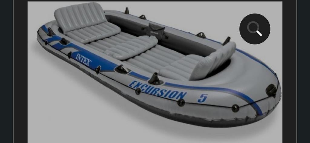Intex excursion 5, Watersport en Boten, Kano's, Ophalen