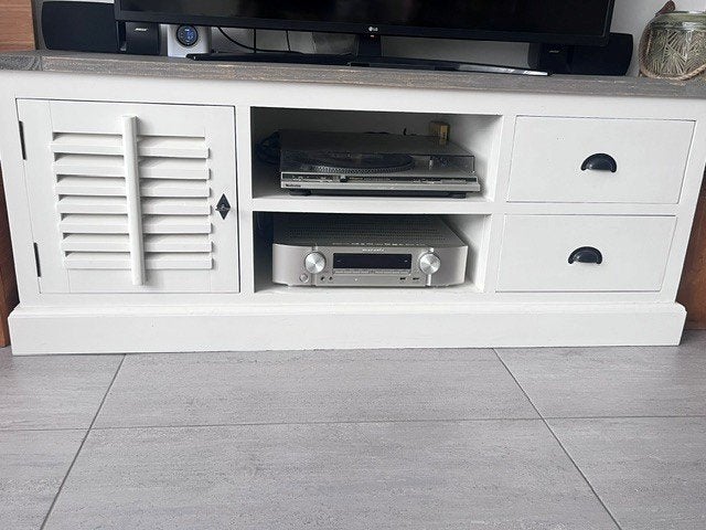 Tv Meubel - Landelijk, Ophalen, Gebruikt, 100 tot 150 cm, Landelijk