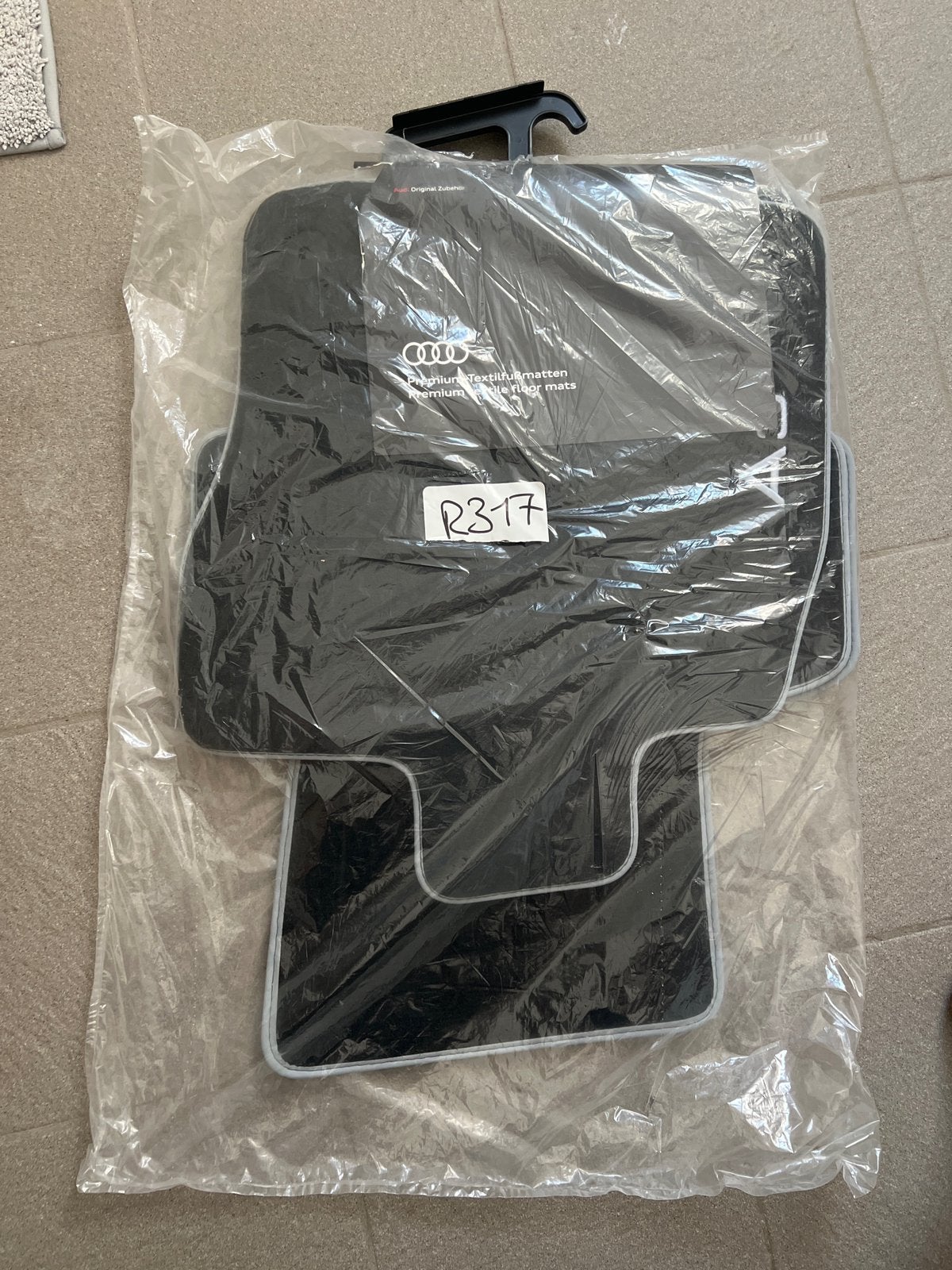 Originele Audi A3 Premium Textielmatten / Vloermatten, Auto diversen, Automatten, Ophalen, Nieuw