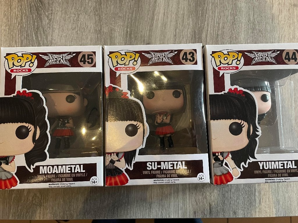 Babymetal Funko Pop (set, nieuw), Ophalen of Verzenden, Nieuw