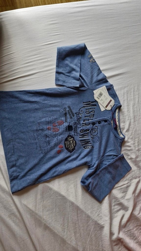 T shirt sergent major avec etiquette T110, Neuf, Garçon, Sergent Major, Chemise ou À manches longues