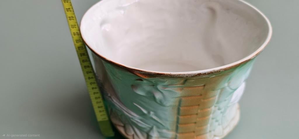 Vintage Jardinières / cache-pots – Nimy België – jaren 1930, Ophalen