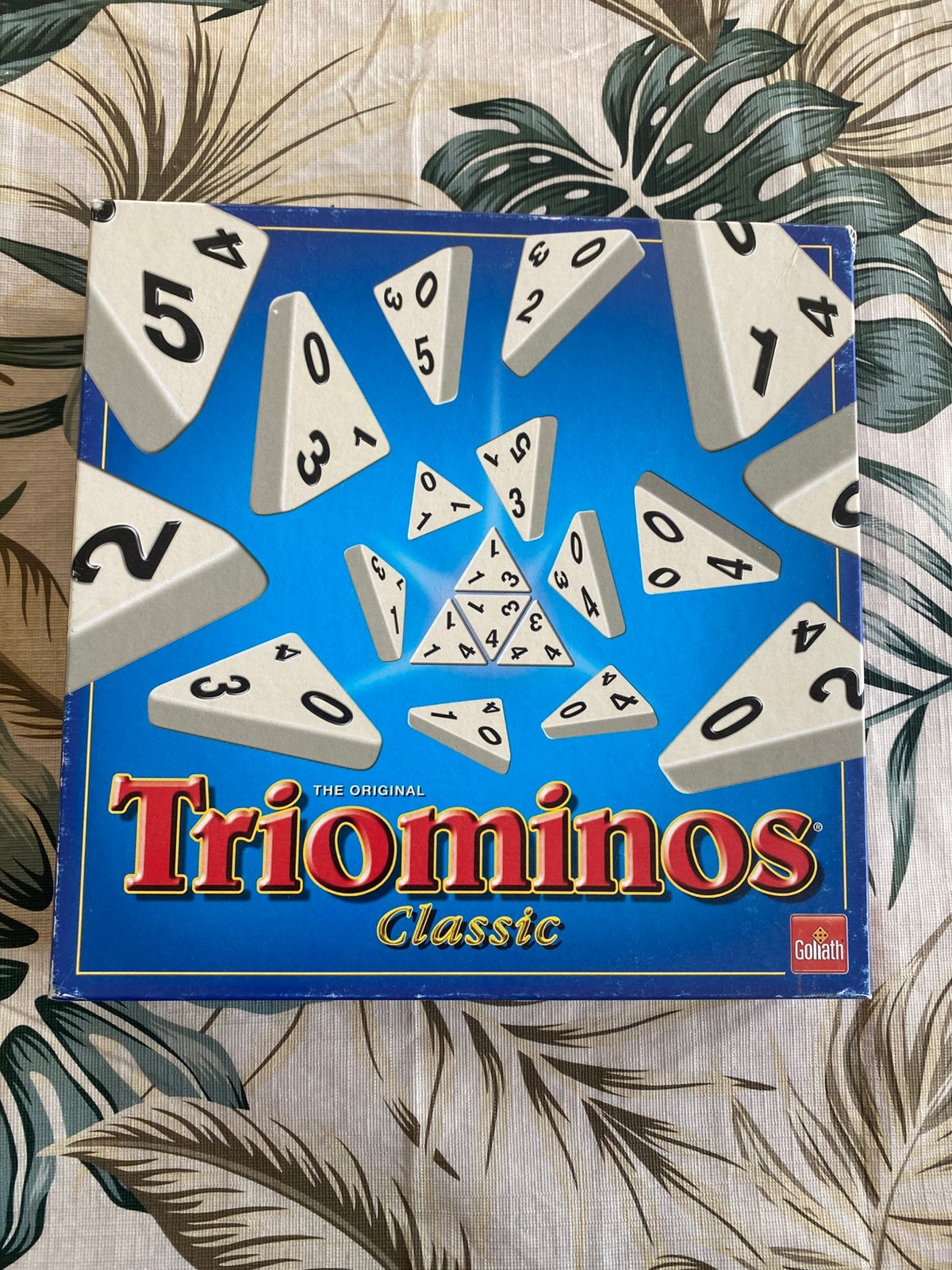 Goliath Triominos Classic - Compleet Bordspel, Hobby en Vrije tijd, Gezelschapsspellen | Overige, Een of twee spelers, Ophalen of Verzenden