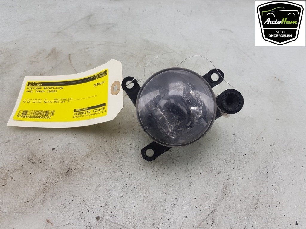 ANTI BROUILLARD AVANT DROIT Opel Corsa F (UB / UH / UP), Opel, Opel Automobile GmbH, Utilisé, Kontakt-opel@opel.com