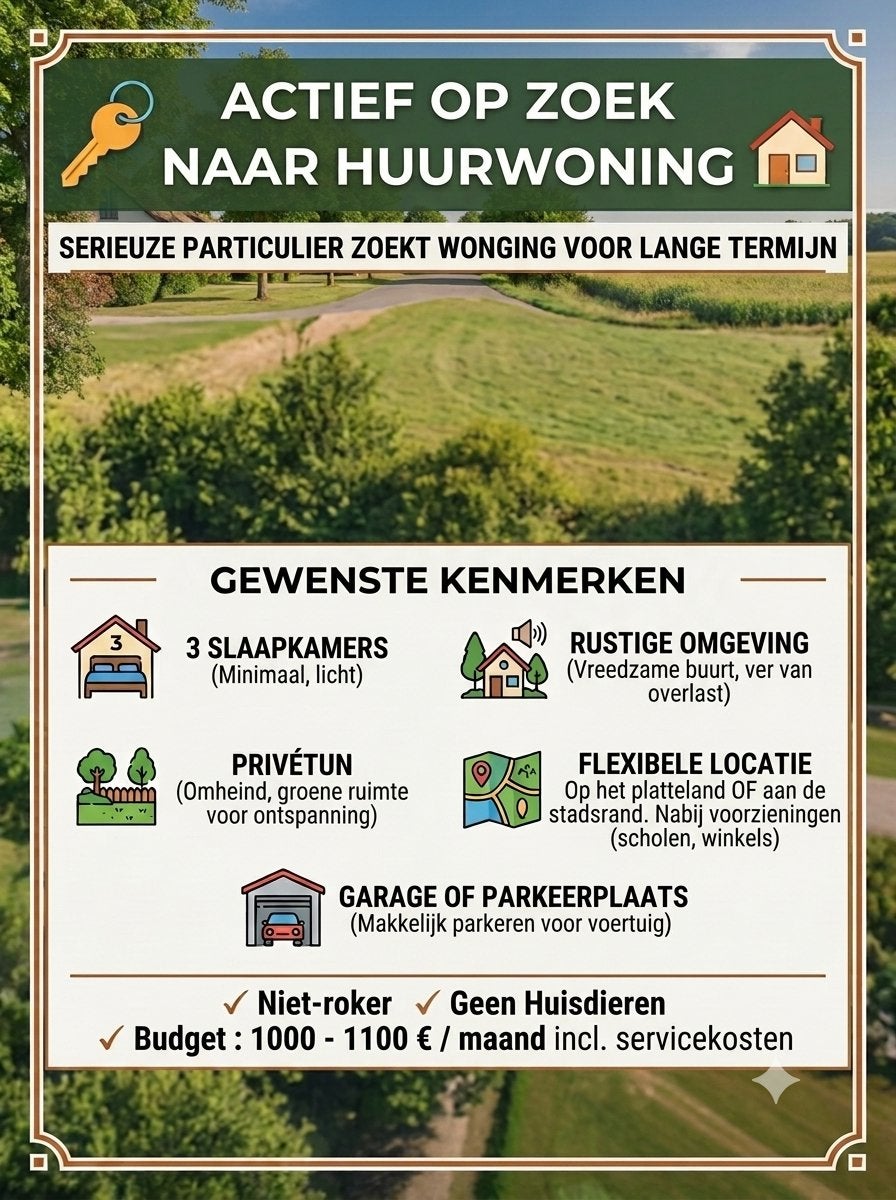 Huis Gezocht