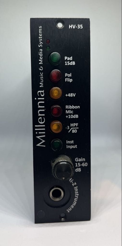 Millennia HV-35 Microfoonvoorversterker, Audio, Tv en Foto, Professionele apparaten, Ophalen of Verzenden