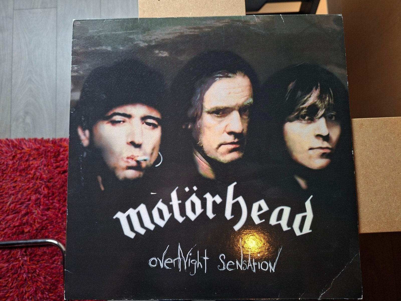 LP Motörhead overnight sensation 1996 steamhammer persing, Enlèvement ou Envoi, LP