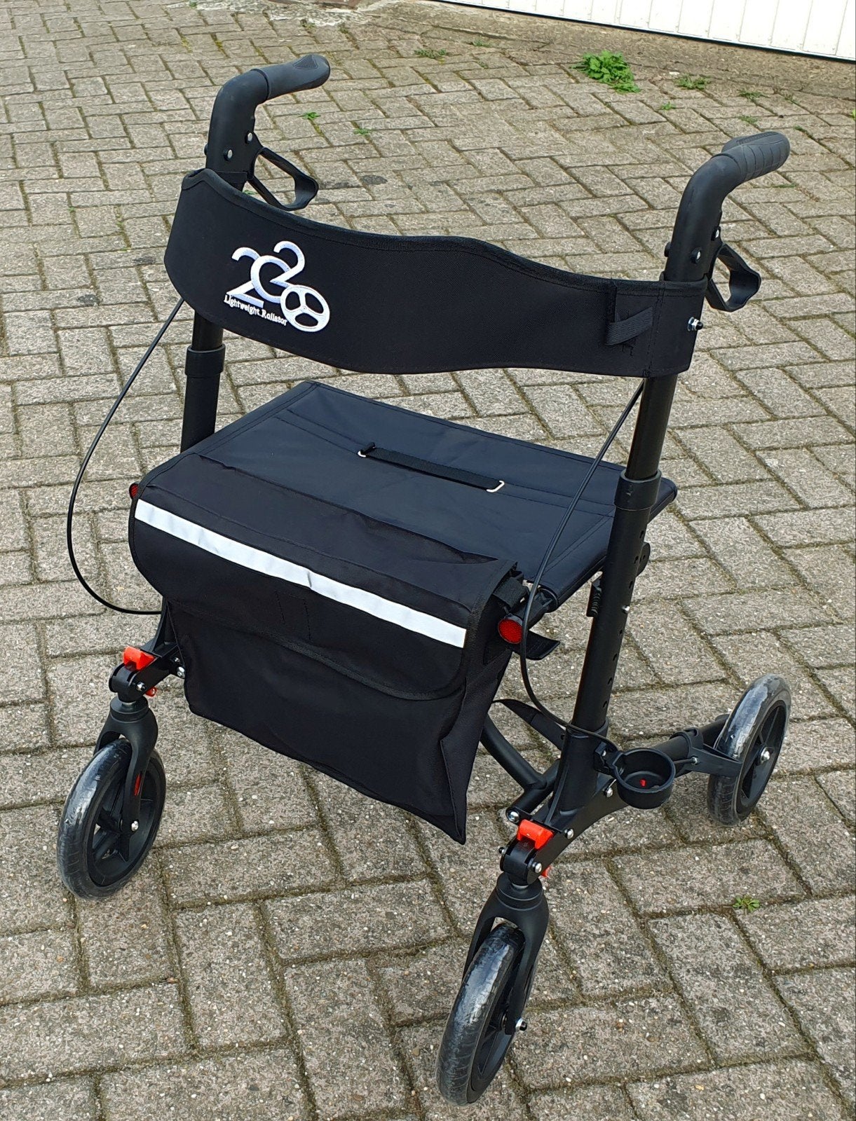 Lichtgewicht Rollator dubbel inklapbaar NIEUW, Ophalen of Verzenden, Opvouwbaar, Nieuw
