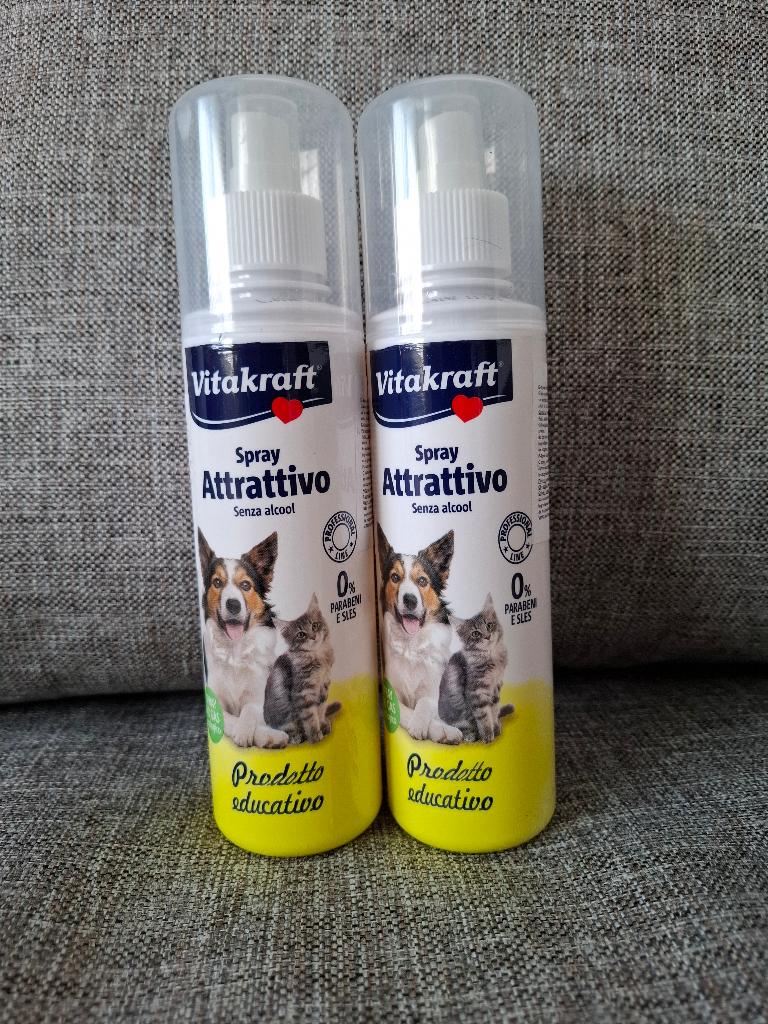 Spray attractif pour chiens et chats - Lot de 2 - Vitakraft, Enlèvement ou Envoi, Comme neuf
