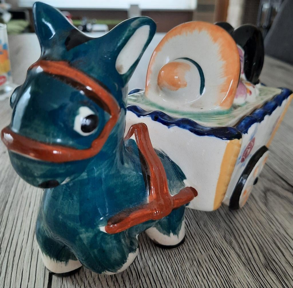 Ezeltje met kar, Ophalen, Gebruikt, Dier