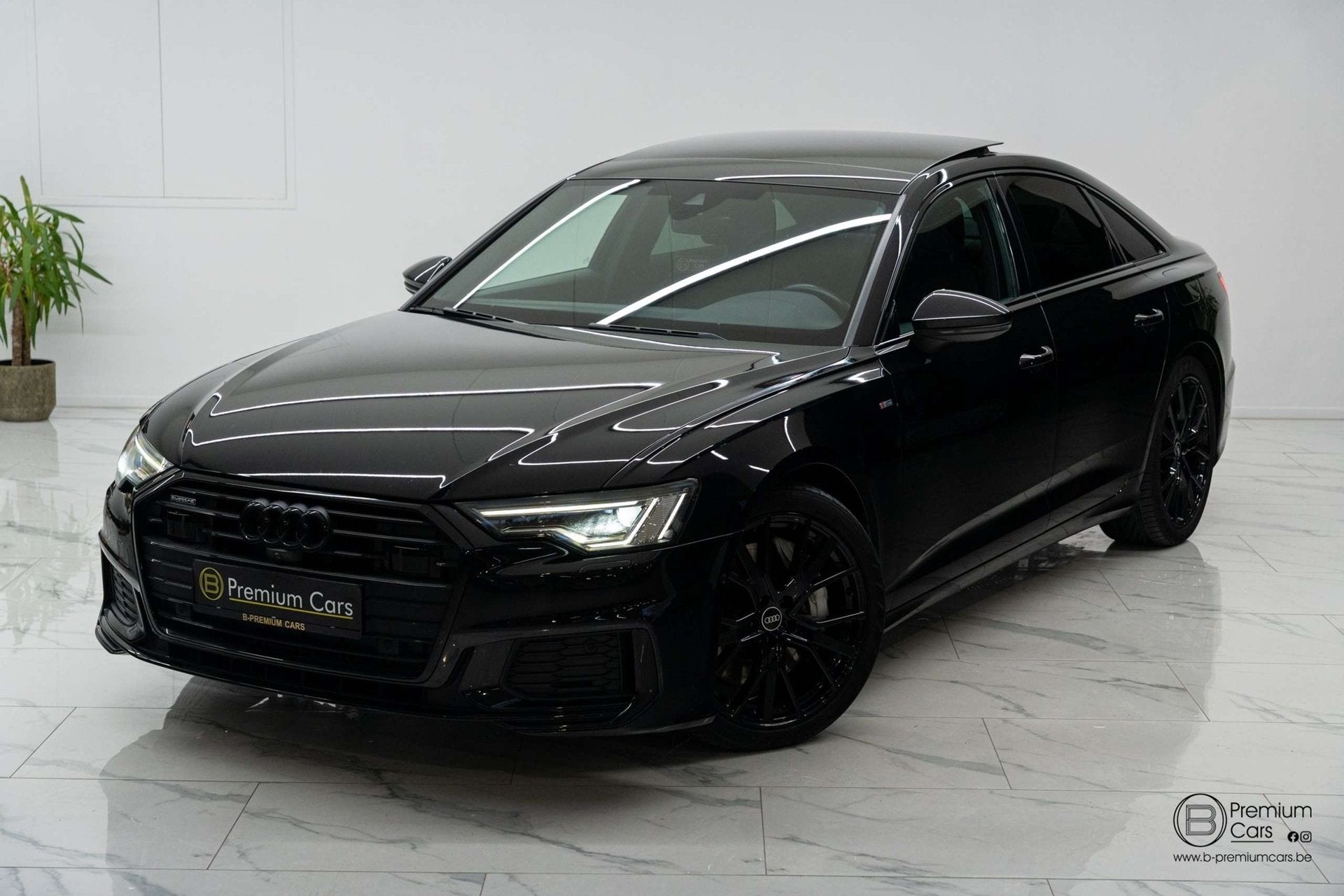 Audi A6 50 TFSI e quattro S tronic! 3x s-line, Full option, Gebruikt, 4 cilinders, 1984 cc, Zwart