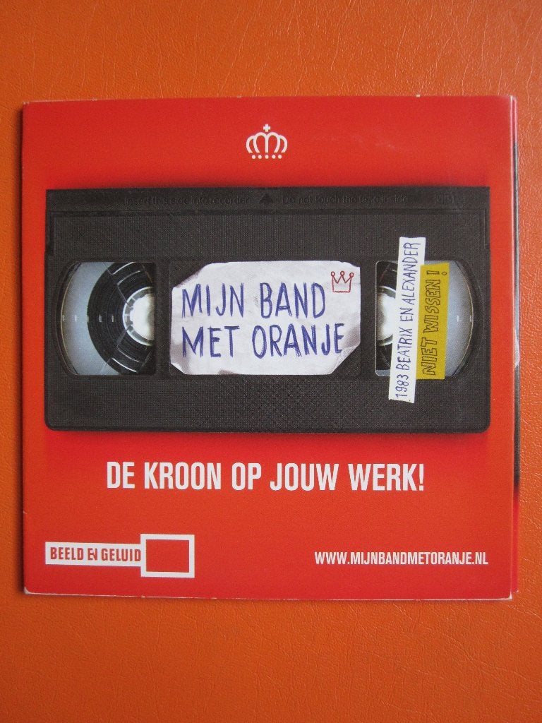 Mijn Band Met Oranje - De Kroon Op Jouw Werk (2014), Cd's en Dvd's, Biografie, Alle leeftijden, Digipak, Zo goed als nieuw
