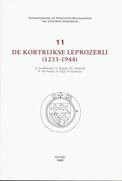 DE KORTRIJKSE LEPROZERIJ (ARCHEOLOGIE ZUID-WEST-VLAANDEREN), Boeken, Ophalen of Verzenden, Gelezen, Diverse auteurs