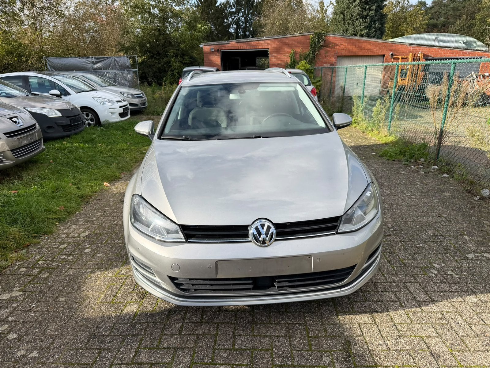 Volkswagen Golf 7 1.4 benzine euro5 158.000km automaat, Stof, Zwart, Bruin, Break