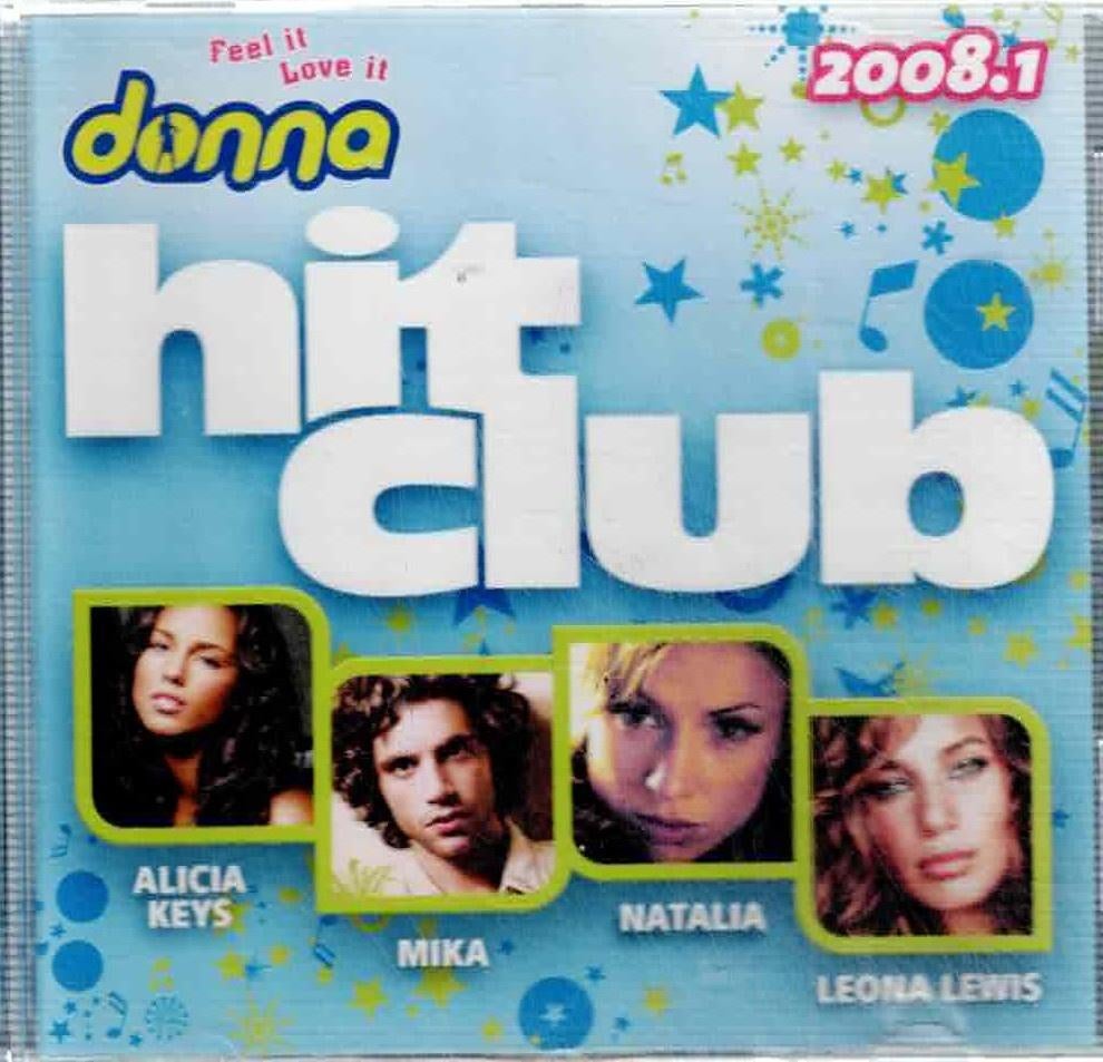 cd  /   Donna Hitclub 2008.1, Ophalen of Verzenden