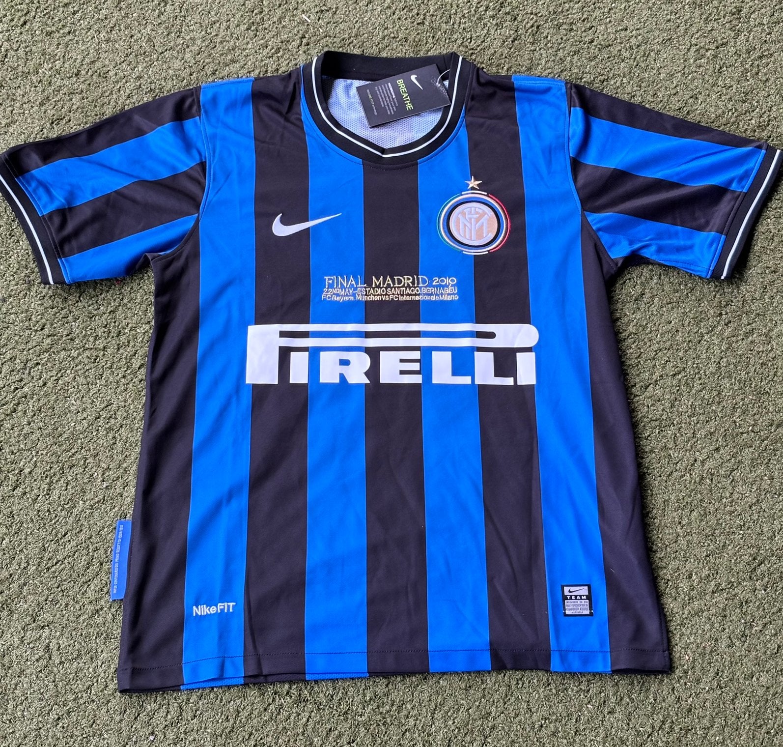 Inter Milaan Thuisvoetbalshirt 2009/2010 — Size M, Maat M, Ophalen of Verzenden, Nieuw, Shirt