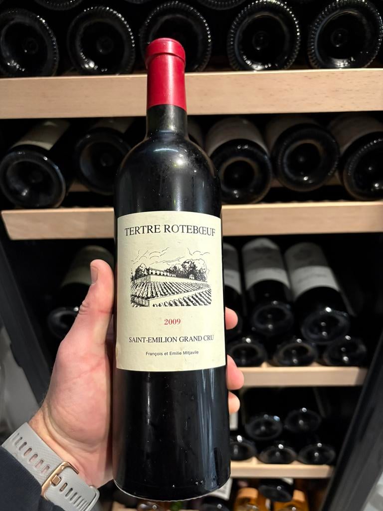 Château Tertre Roteboeuf 2009 – Grand vin de Bordeaux, Collections, Vins, Comme neuf, Enlèvement ou Envoi