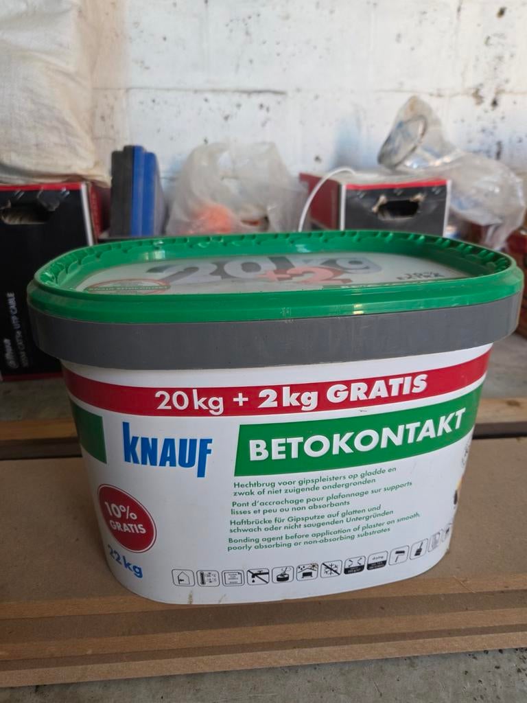 Knauf Betokontakt 22kg, Doe-het-zelf en Bouw, Ophalen