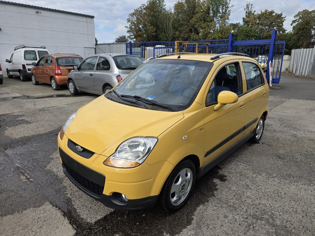 Chevrolet matiz 1000 essence 2008 102000km GARANTIE, Autos, Achat, Jaune, Boîte manuelle, Bleu