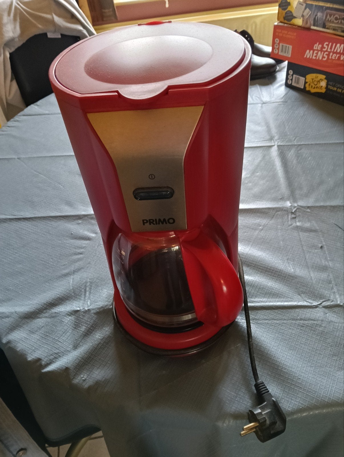 rood Primo filterkoffiezetapparaat, Elektronische apparatuur, Koffiezetapparaten, Ophalen