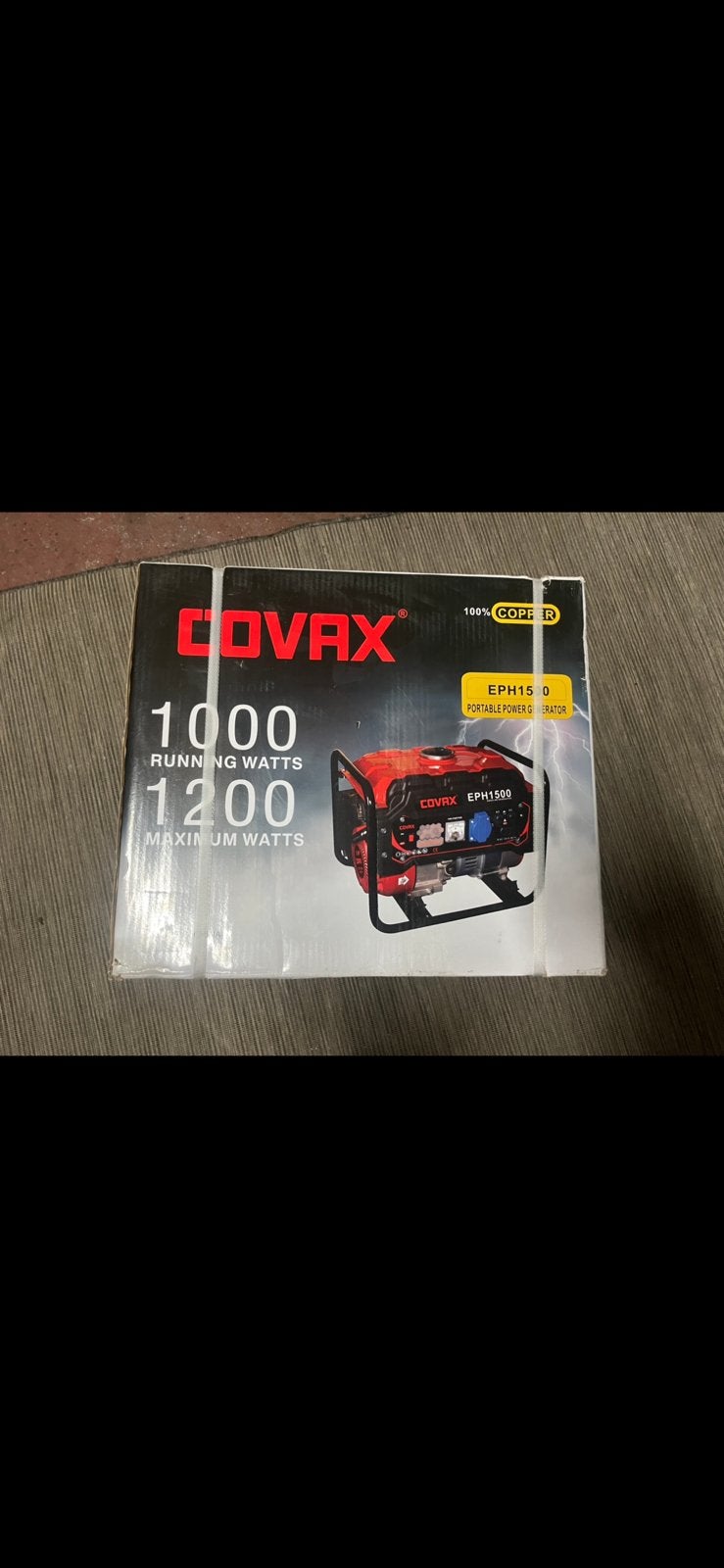 Covax generator, Enlèvement ou Envoi, Neuf, Essence