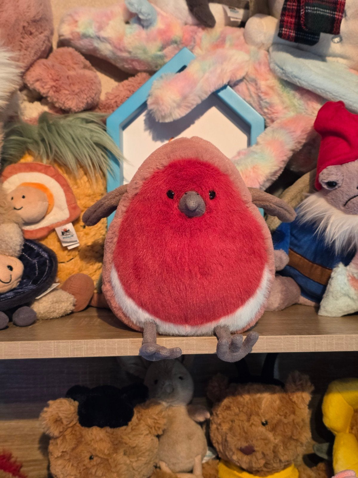 Jellycat Robin Plum Robin, Enlèvement ou Envoi, Jellycat
