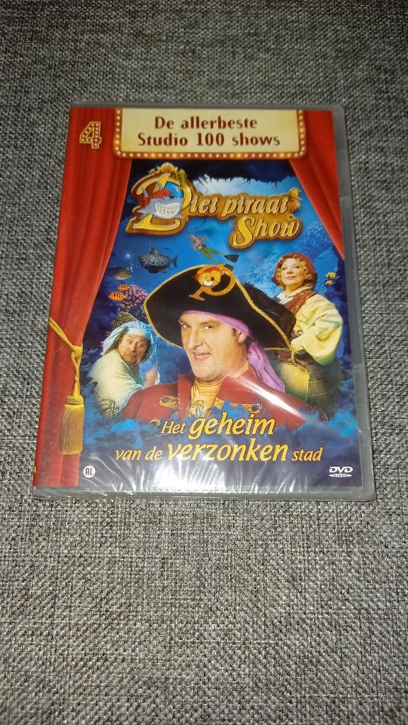 DVD Piet Piraat show – Nieuw, Ophalen of Verzenden, Nieuw in verpakking