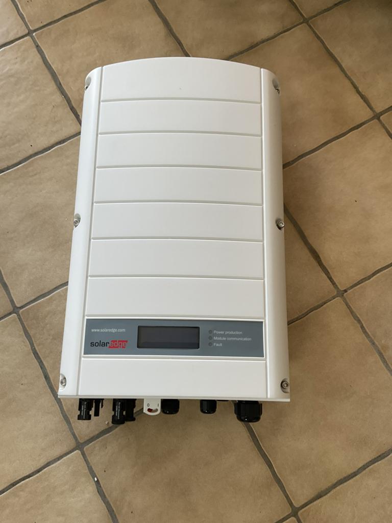 Omvormer Solaredge, Doe-het-zelf en Bouw, Ophalen, Gebruikt, Overige typen, 200 wattpiek of meer