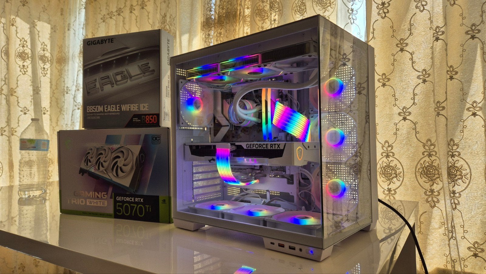 PC de jeu MSI haut de gamme RTX 5070 Ti 32 Go DDR5 6000 MHz, Enlèvement ou Envoi, Comme neuf, 4 Ghz ou plus, Gaming