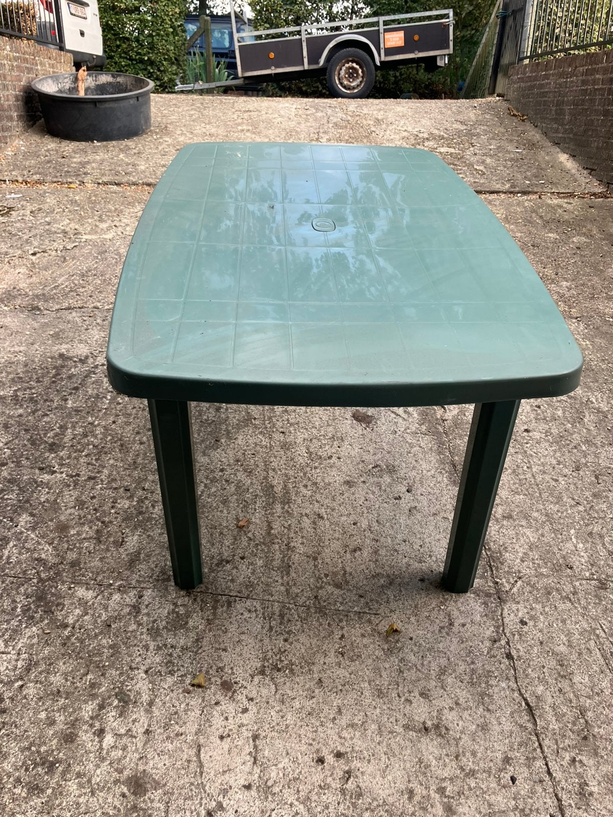 Tuintafel 10 euro, Jardin & Terrasse, Tables de jardin, Enlèvement, Comme neuf