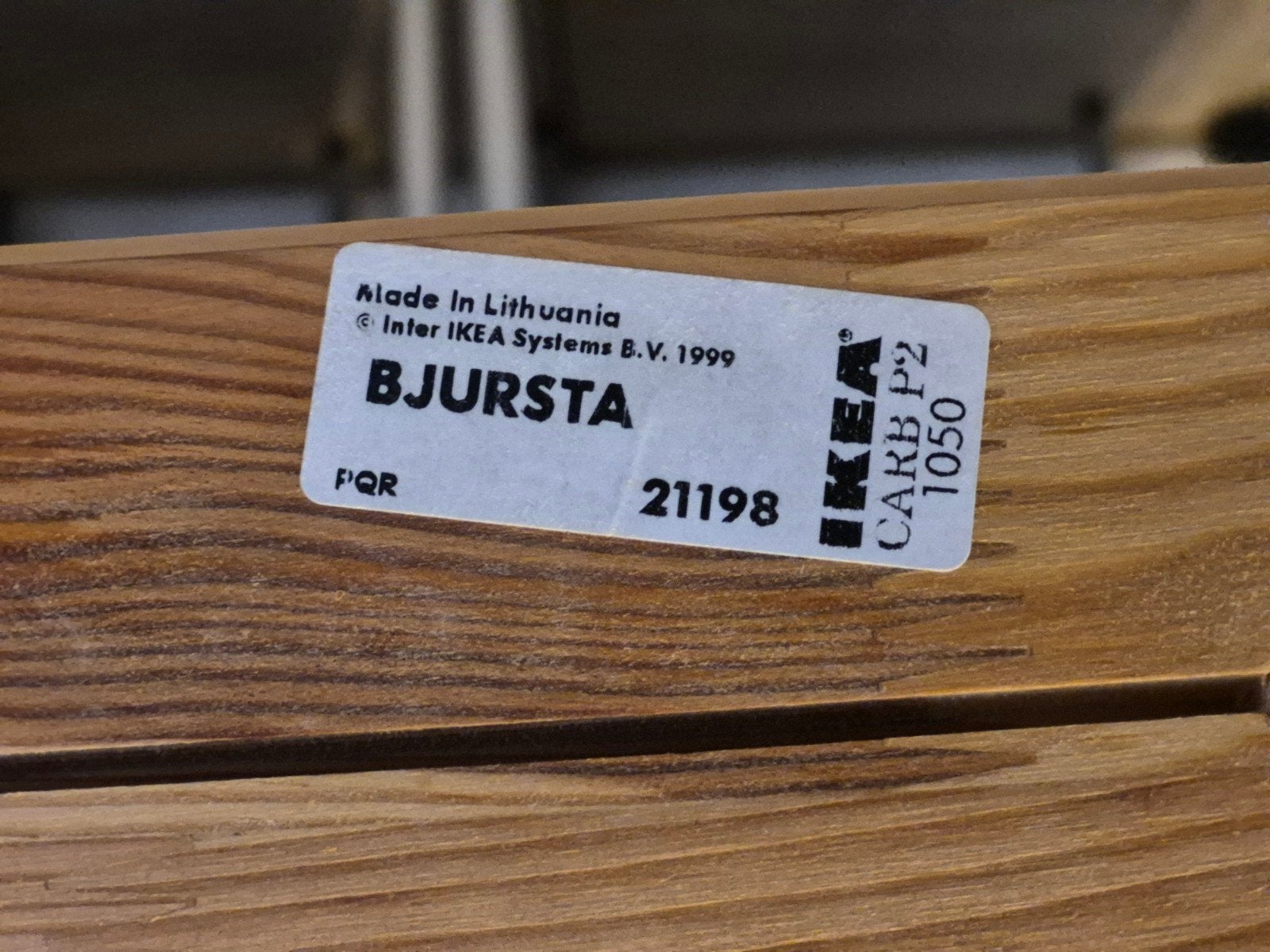 Uitschuifbare eettafel Bjursta 175/260 X 95, Maison & Meubles, Enlèvement